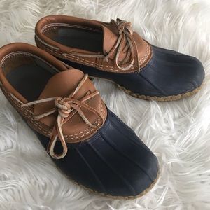 LL Bean slip in bean boots